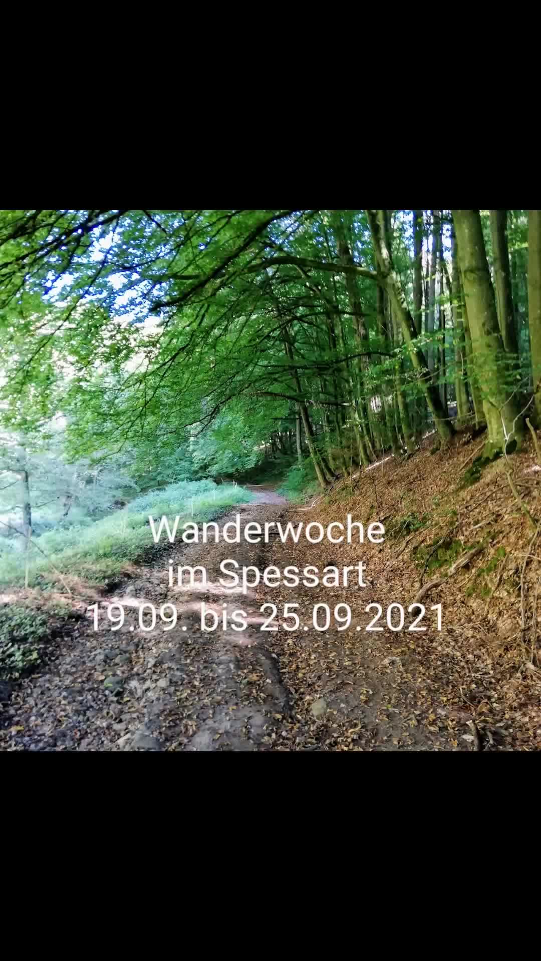 Wanderfahrt 2021 Weibersbrunn im schönen Spessart